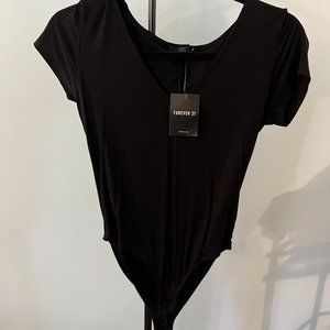NWT Forever 21 Black Body Suit